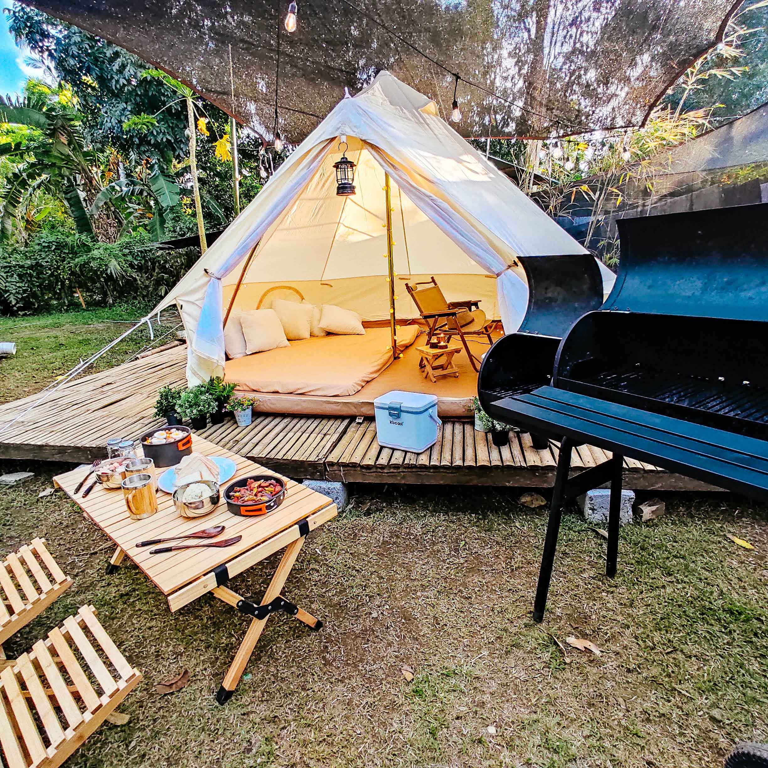 Bell Tent Paping's Staycation and Campsite Glamping near Tagaytay Cavite